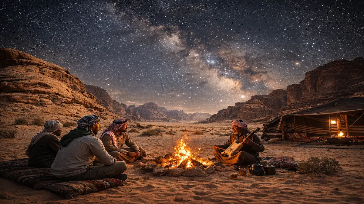Bedouin Campfire