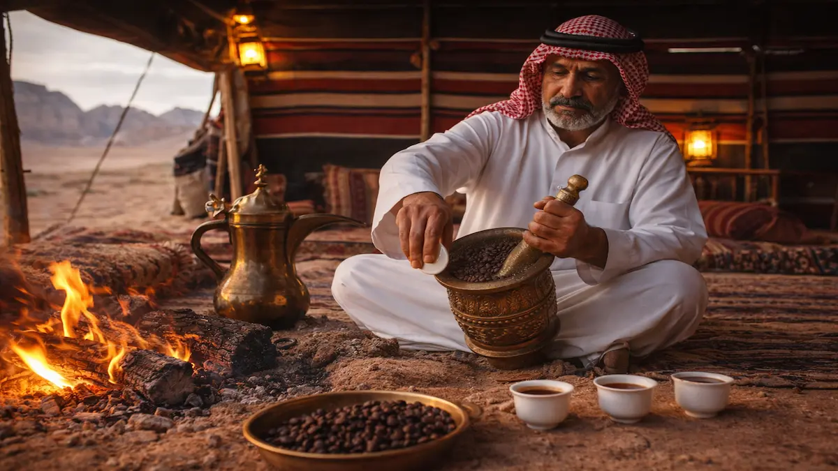 Bedouin Coffee Ritual