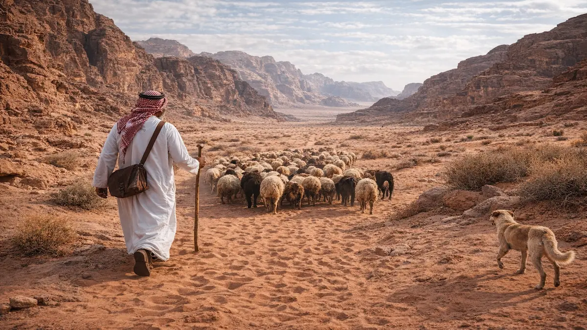 Bedouin Shepherd