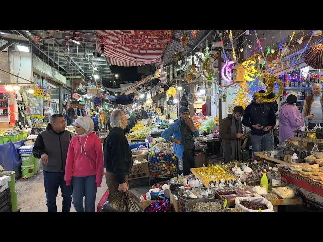 Marché Jordanien