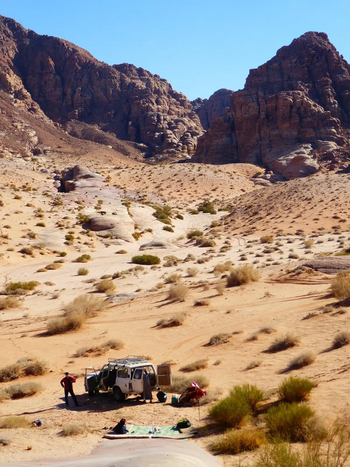 Ascension du Pont de Burdah et Um Ad Dami au Wadi Rum